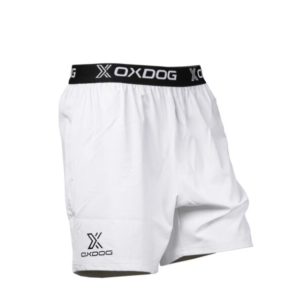 Oxdog Court Pocket Shorts, XL, short sports shorts, white, DryFast material, model 8251901, with pockets