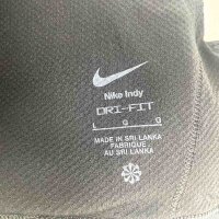 Nike Indy Sport-BH, FD1062, Größe L, leichter Halt, verstellbare Träger, mit Polstern, Schwarz