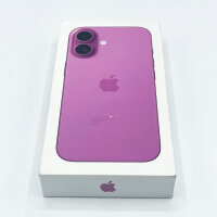 Apple iPhone 16 Smartphone, 128 GB, Pink, originalverpackt, unbenutzt, Modell MYEA3QL/A, A3287