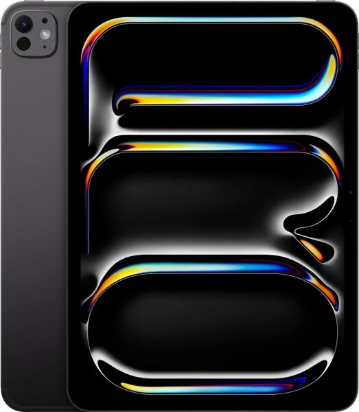Apple iPad Pro 11" 2024, Wi-Fi, 256GB, Space Schwarz, Standardglas, Modell A2836, MVV83TY/A, Tablet