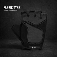Nike 9092-67 Vapor Elite FG Trainingshandschuhe, Größe XL, Schwarz
