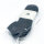 Adidas gepolsterte Unisex-Sport-Knöchelsocken, Größe M (40-42), 3 Paar, IA3947, Schwarz