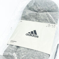 Adidas padded unisex sportswear ankle socks, size L (43-45), 3 pairs, IA3948, black/grey/white