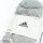 Adidas padded unisex sportswear ankle socks, size L (43-45), 3 pairs, IA3948, black/grey/white