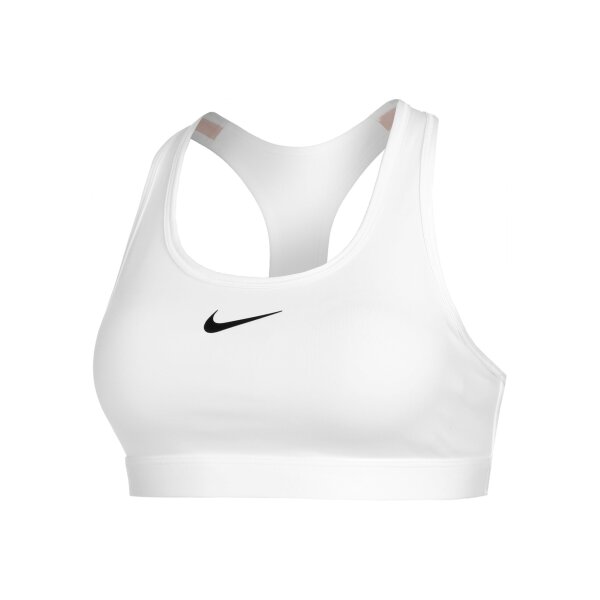 Nike, DX6821, Sport-BH, Medium, mit Polster, Größe XL, Weiß
