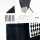 Karl Lagerfeld AW11008 Blouse, black and white, with tie belt, chiffon, size 46