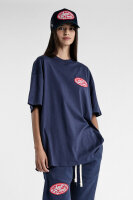 Sweet Pants Beverly Tee, Night, Unisex, Size M, Crew Neck Jersey, Cotton