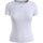 Tommy Hilfiger DW0DW17383 Womens Essential Rib Short Sleeve T-Shirt, Size S, Cotton Blend, White