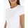 Tommy Hilfiger DW0DW17383 Womens Essential Rib Short Sleeve T-Shirt, Size S, Cotton Blend, White