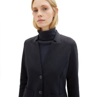 Tom Tailor Blazer mit Ottoman-Struktur, Größe XL, Unisex, Sky Captain Blue, 1038703