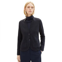 Tom Tailor Blazer mit Ottoman-Struktur, Größe XL, Unisex, Sky Captain Blue, 1038703