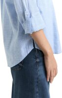 Tom Tailor Damen-Bluse mit Brusttaschen, Größe 38, Dreamy Blue, 1035247