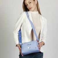 Disney Uni Ginger Bag Lilo & Stitch, rechteckige Umhängetasche, Blau, 10 x 23 x 16 cm, 08141
