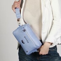 Disney Uni Ginger Bag Lilo & Stitch, rechteckige Umhängetasche, Blau, 10 x 23 x 16 cm, 08141