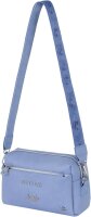 Disney Uni Ginger Bag Lilo & Stitch, rechteckige Umhängetasche, Blau, 10 x 23 x 16 cm, 08141