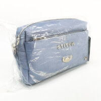 Disney Uni Ginger Bag Lilo & Stitch, rechteckige Umhängetasche, Blau, 10 x 23 x 16 cm, 08141