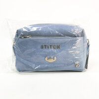 Disney Uni Ginger Bag Lilo & Stitch, rechteckige Umhängetasche, Blau, 10 x 23 x 16 cm, 08141