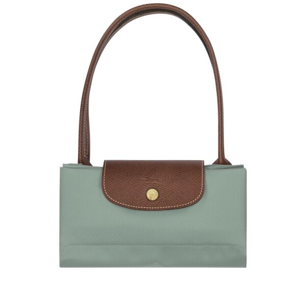 Longchamp Le Pliage Canvas-Tragetasche, Große XS, Grün, 31 x 30 x 19 cm