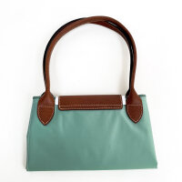 Longchamp Le Pliage Canvas-Tragetasche, Große XS, Grün, 31 x 30 x 19 cm