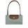 Longchamp Le Pliage Canvas-Tragetasche, Große XS, Grün, 31 x 30 x 19 cm