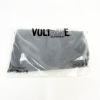 Zadig & Voltaire Rock Genarbte Leder 25W Clutch, burgunderrotes, 27 x 13,5 x 2 cm, LWBA00001