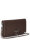 Zadig & Voltaire Rock Genarbte Leder 25W Clutch, burgunderrotes, 27 x 13,5 x 2 cm, LWBA00001