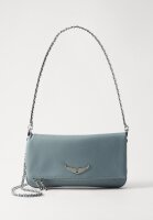 Zadig & Voltaire Rock Genarbtes Leder 25S Clutch,...