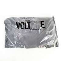 Zadig & Voltaire Rock Genarbtes Leder 25S Clutch, Breeze Unique, 27 x 15 x 3 cm, LWBA00001