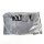 Zadig & Voltaire Rock Genarbtes Leder 25S Clutch, Breeze Unique, 27 x 15 x 3 cm, LWBA00001
