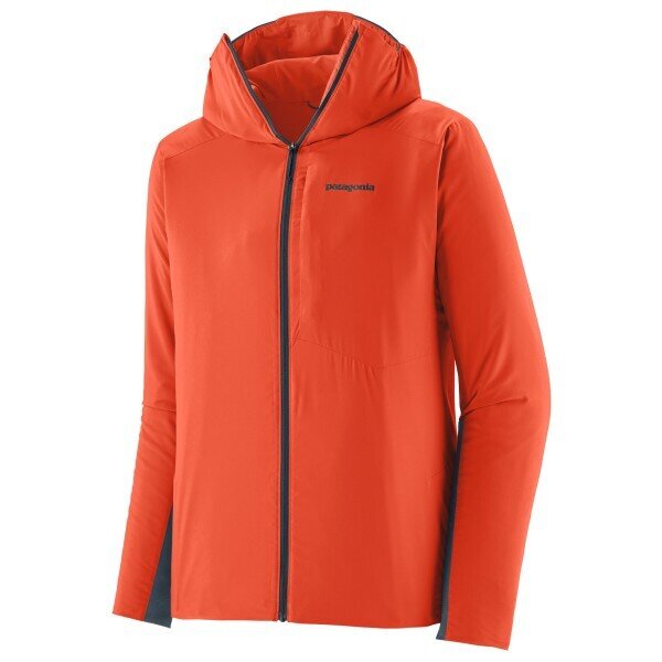 Patagonia Mens Nano-Air Ultralight Zip-Up Hooded Jacket, Size S, Pollinator Orange, 85365PLNO