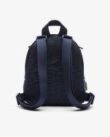 LACOSTE Unisex Tourenrucksack - Dunkelblau, Canvas, Polyester, 26 x 22 x 12 cm