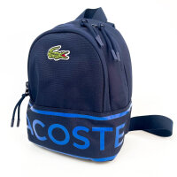 LACOSTE Unisex Tourenrucksack - Dunkelblau, Canvas, Polyester, 26 x 22 x 12 cm