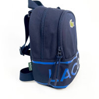 LACOSTE Unisex Tourenrucksack - Dunkelblau, Canvas, Polyester, 26 x 22 x 12 cm