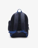 LACOSTE Unisex School Bag, Navy Blue, 3 Compartments, Pencil Case, 30.5 x 43.2 x 15.2 cm