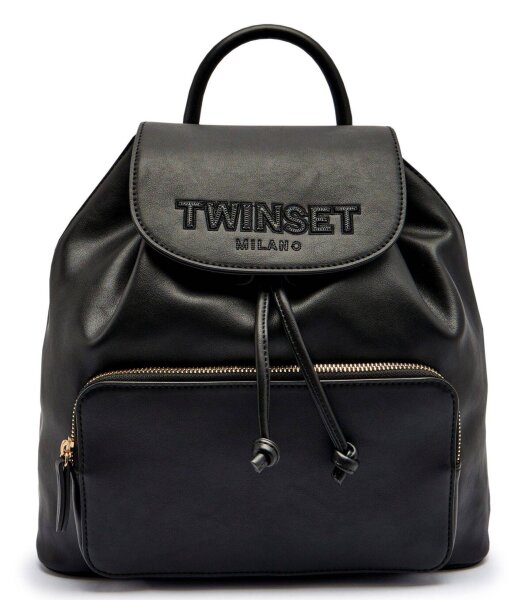 Twinset Milano 251TD8024 Rucksack Kunstleder Schwarz