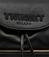 Twinset Milano 251TD8024 Rucksack Kunstleder Schwarz