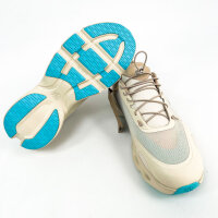ON x Loewe Cloudsolo Mens Sneakers, EU 44, Sand/Turquoise, 3MF30664606