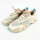 ON x Loewe Cloudsolo Mens Sneakers, EU 44, Sand/Turquoise, 3MF30664606