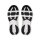 ON x Loewe, 3MF30664607, Herren-Sneaker, EU 44, Weiß/Hellgrau