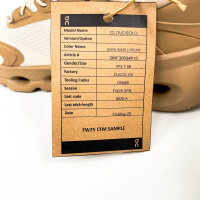ON x Loewe Cloudsolo Herren-Sneaker, EU 38,5, Dunkelsand, 3MF30604615