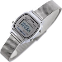 Casio LA670WEM-7EF Damen-Digitaluhr Quarz Edelstahl