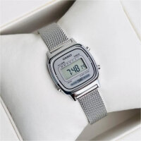 Casio LA670WEM-7EF Damen-Digitaluhr Quarz Edelstahl