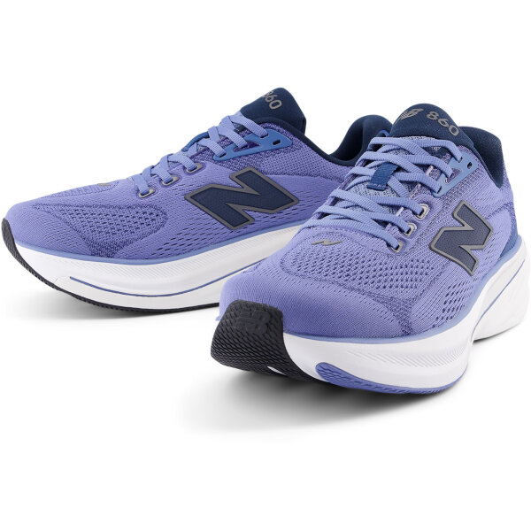 New Balance Fresh Foam X 860 V15 Herren-Laufschuh, EU 42, Fairweather Blue/NB Navy, M86072B2