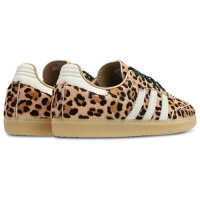 Adidas Originals Samba OG Damen-Sneaker, EU 39 1/3, Leopardenmuster, Gummisohle, KI6674