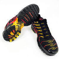 Nike DM0032-030, Air Max Plus TN Flame, Herren-Sneaker, EU 43, Schwarz/Rot