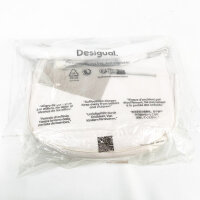 Desigual Half Astana Ecru Umhängetasche, Weiß, Polyester, 30 x 20,5 x 8 cm, 25SAXPBV1000