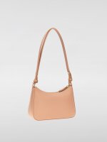 TWINSET 251TH7021 Milano Mini Hobo Bag with Logo, Parisienne Pink
