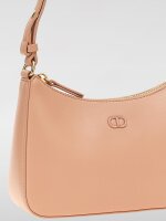 TWINSET 251TH7021 Milano Mini Hobo Bag with Logo, Parisienne Pink