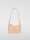 TWINSET 251TH7021 Milano Mini Hobo Bag with Logo, Parisienne Pink