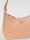 TWINSET 251TH7021 Milano Mini Hobo Bag with Logo, Parisienne Pink